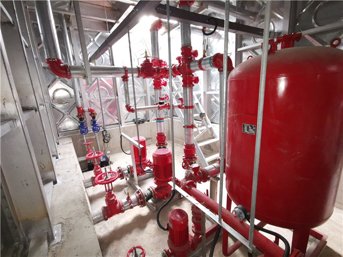 中鼎物流園地埋式非消防泵站